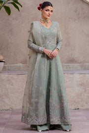 5824-HAZEL EMBROIDERED CRINKLE CHIFFON STITCHED