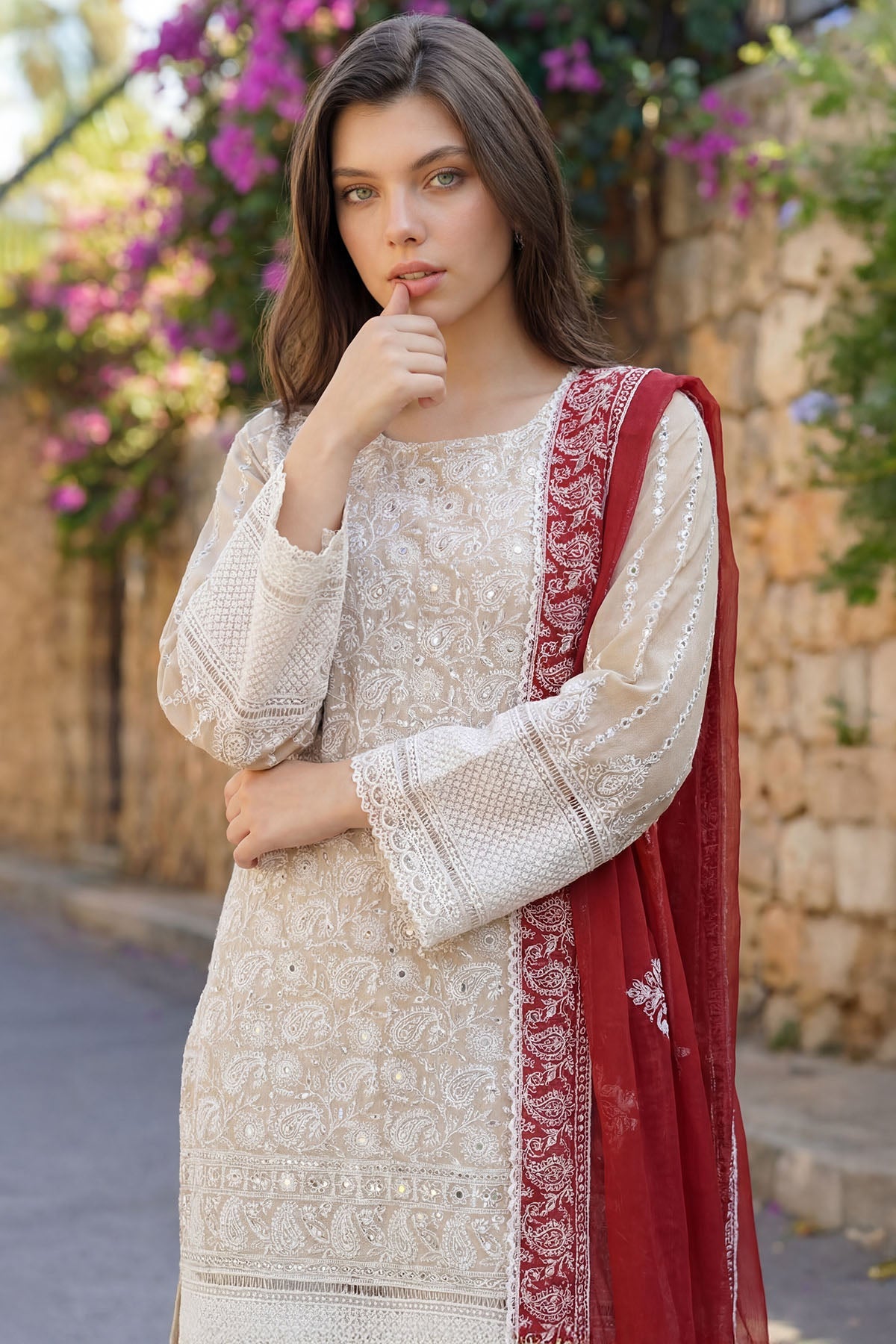 5843-BLIMAH EMBROIDERED LAWN UNSTITCHED