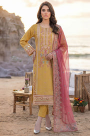 5847-QUILL EMBROIDERED LAWN UNSTITCHED