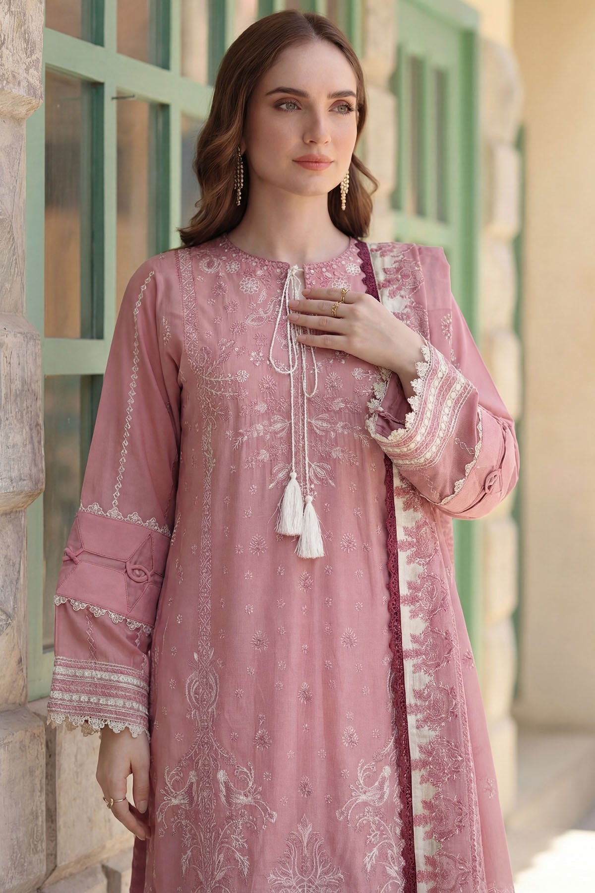 5857-LIORA EMBROIDERED LAWN UNSTITCHED