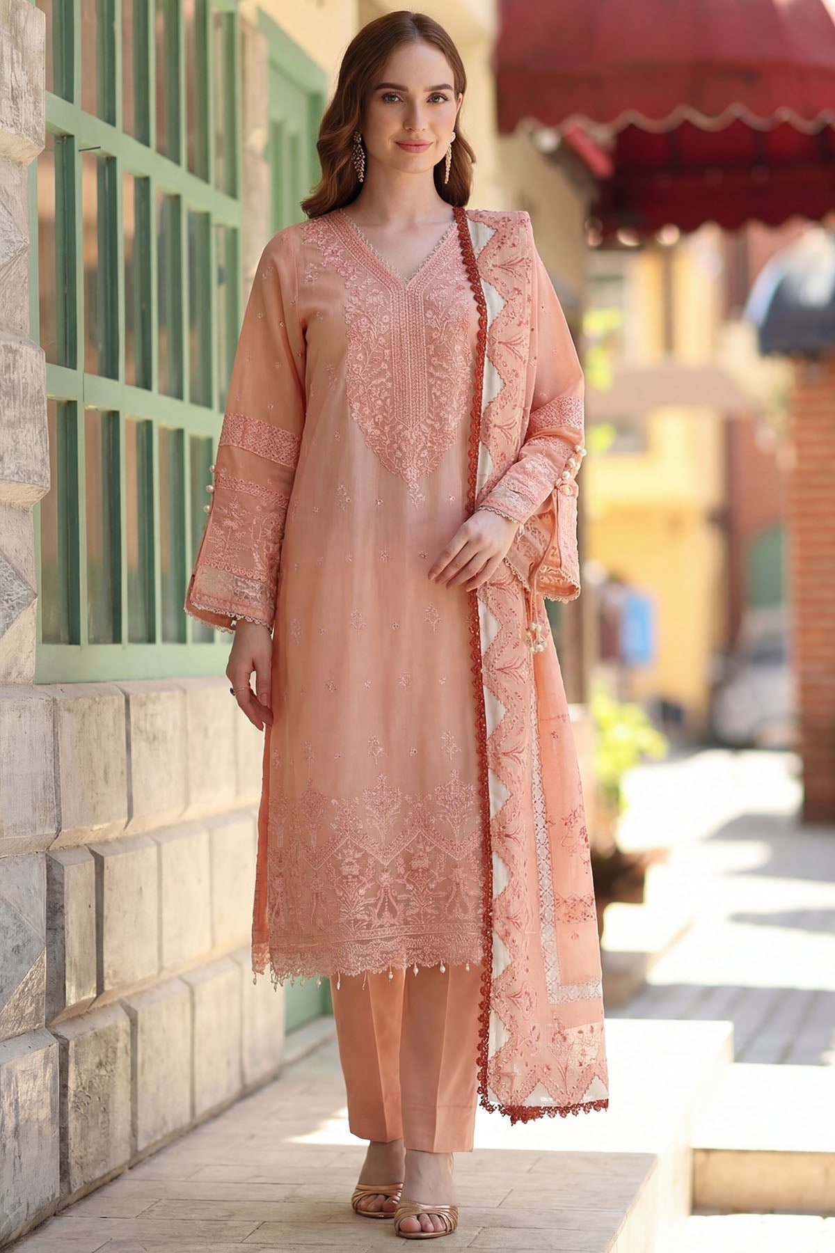 5858-MAYA EMBROIDERED LAWN UNSTITCHED