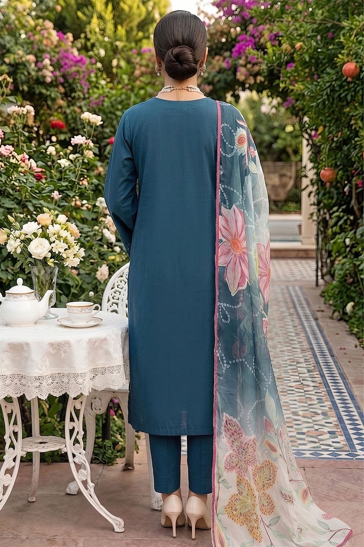 5865-AMELIA EMBROIDERED LAWN UNSTITCHED