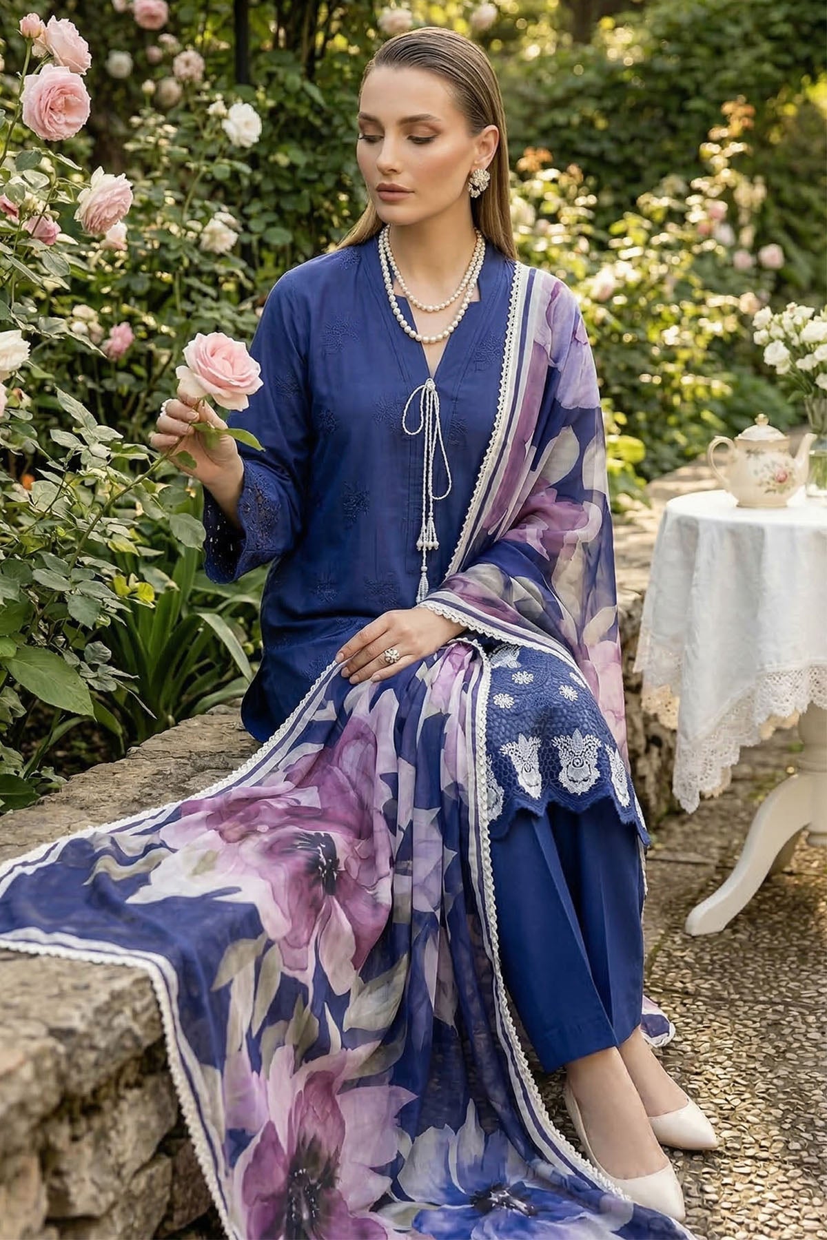 5871-HARRIET EMBROIDERED LAWN UNSTITCHED