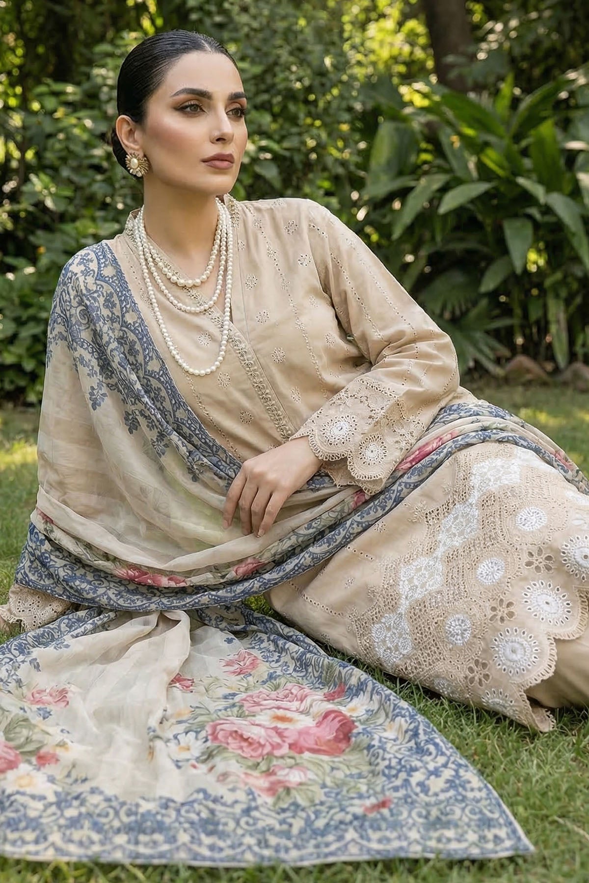 5872-AGNES EMBROIDERED LAWN UNSTITCHED