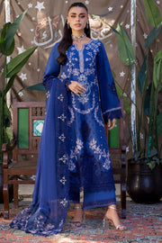 5924-CORALINE EMBROIDERED LAWN STITCHED