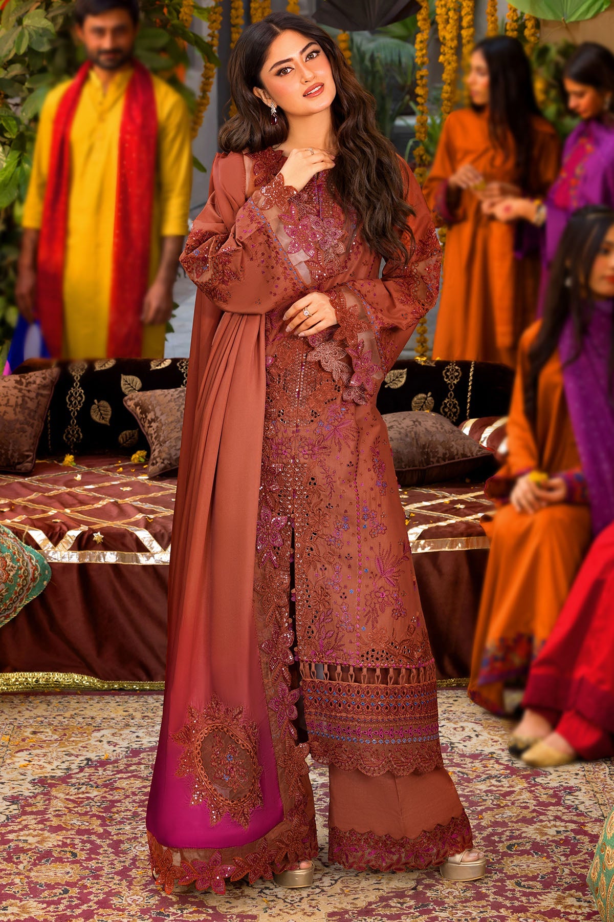 5934-JADE EMBROIDERED LAWN STITCHED