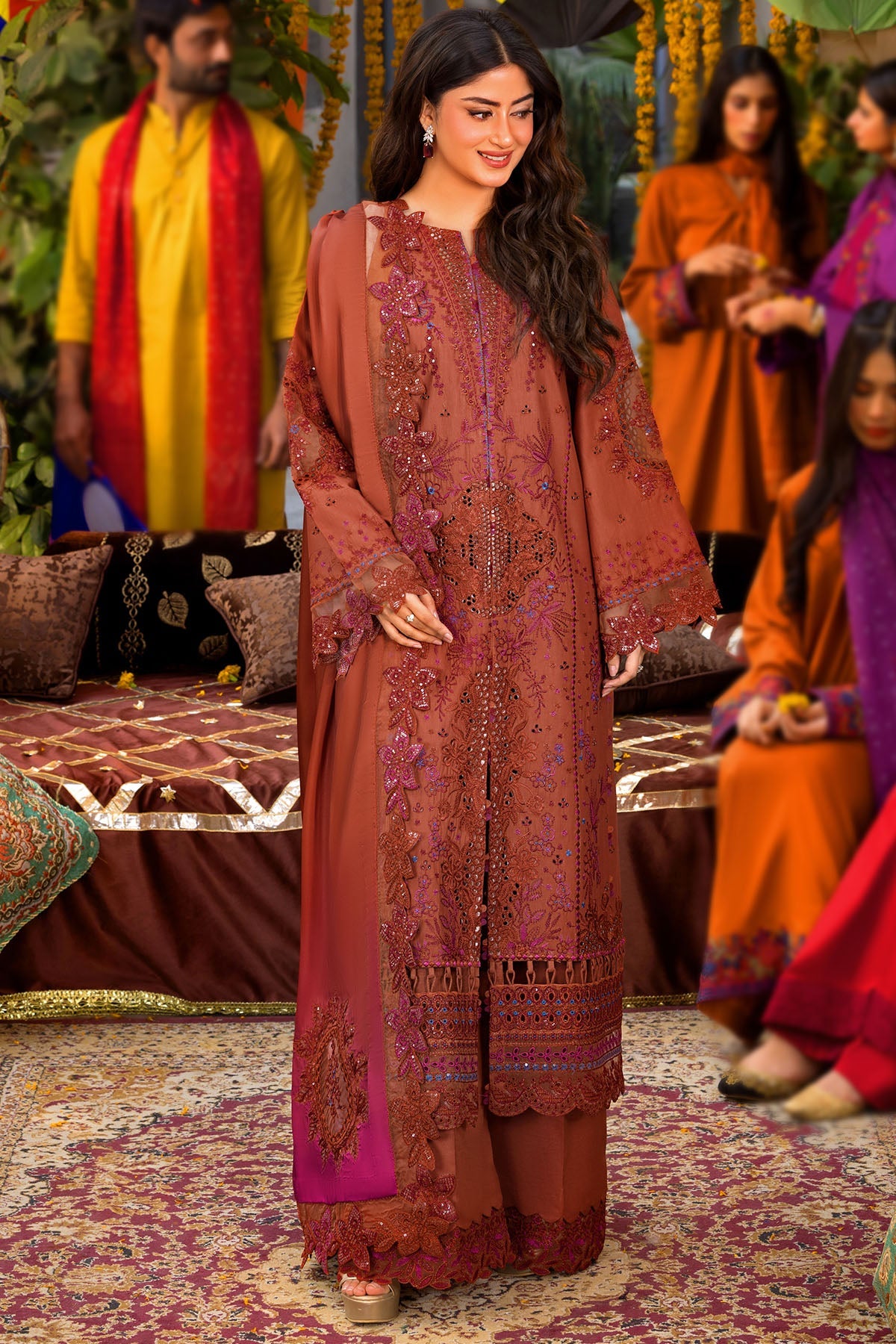 5934-JADE EMBROIDERED LAWN STITCHED