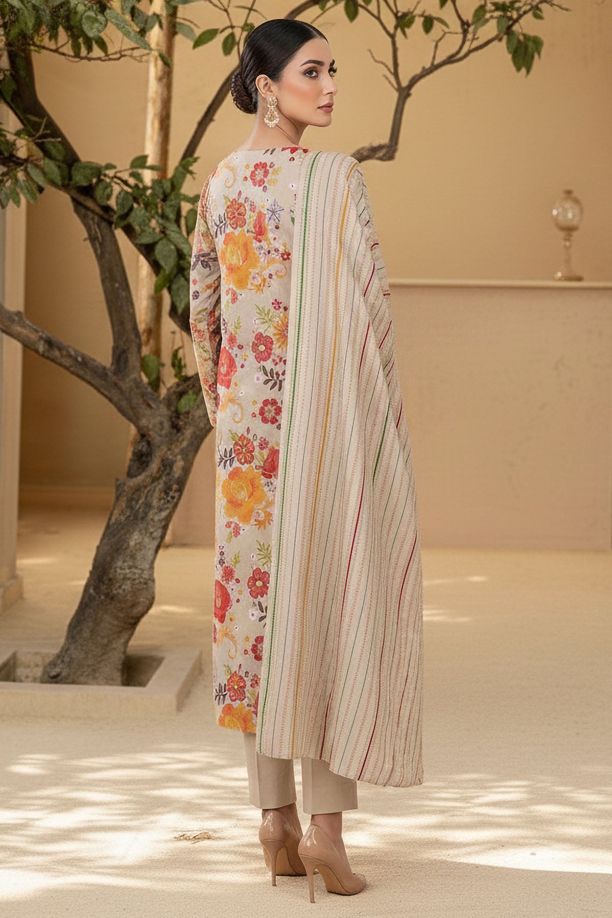 5952-CLAIRE DIGITAL PRINTED KHADDAR UNSTITCHED