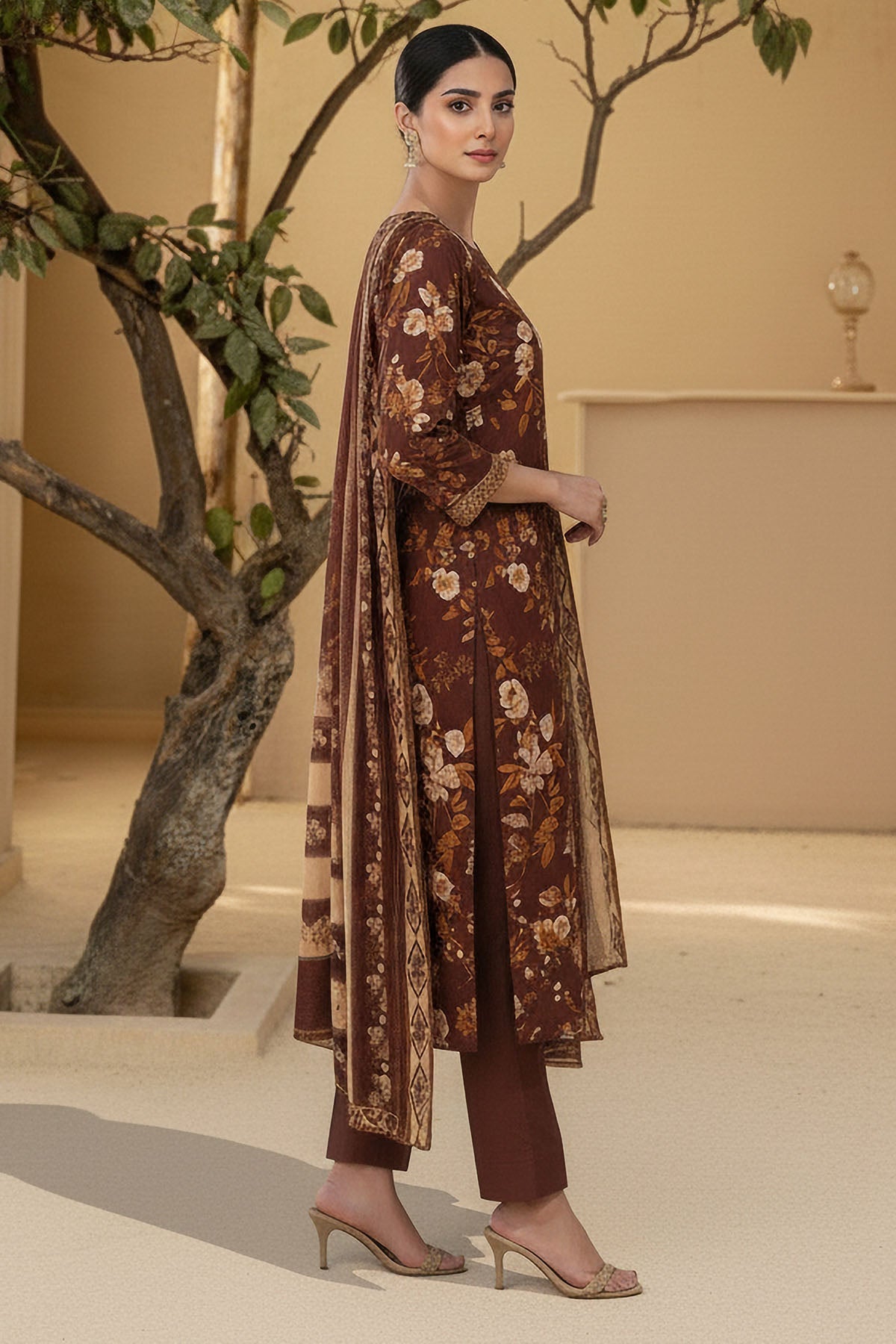 5955-AMELIE DIGITAL PRINTED KHADDAR UNSTITCHED