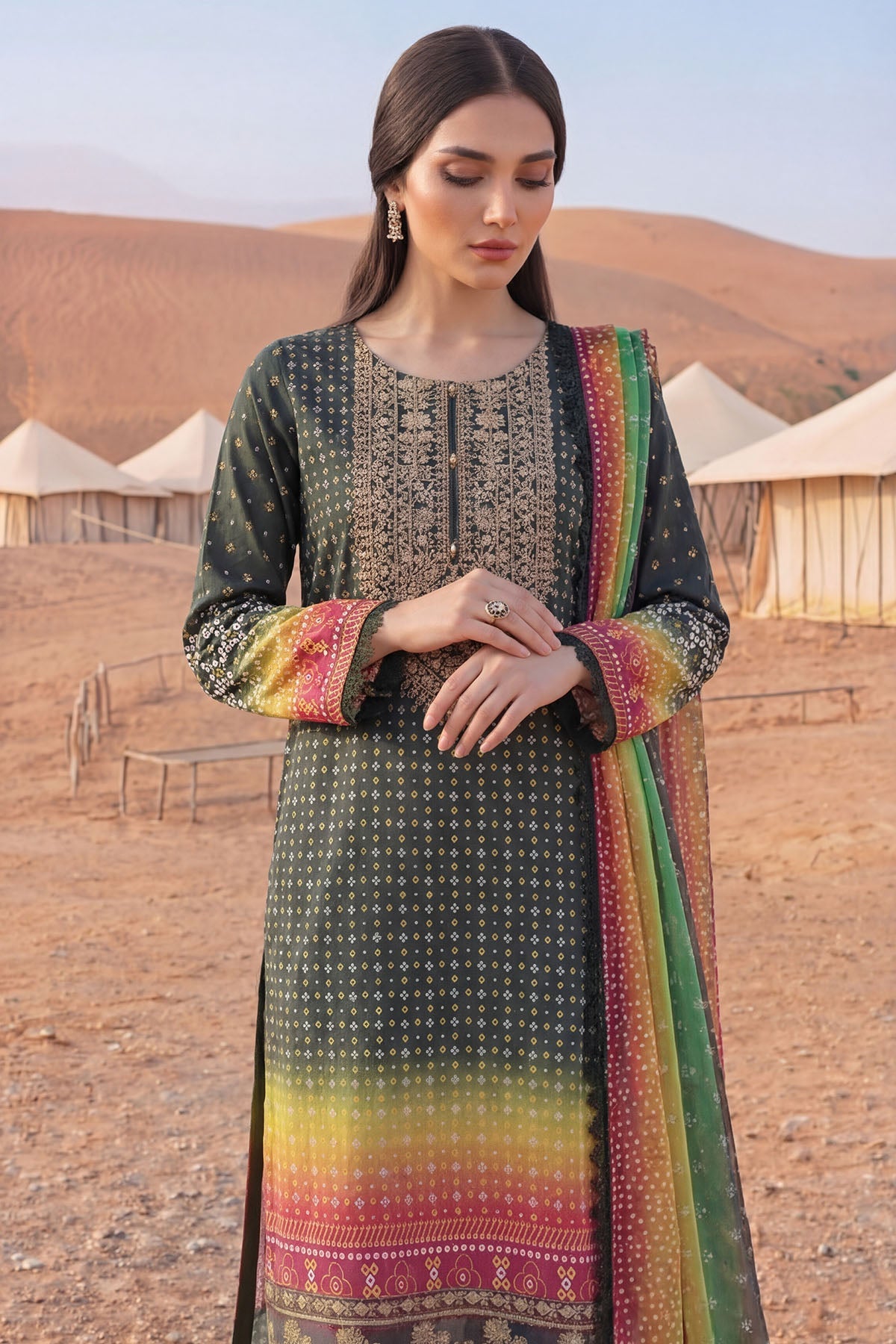 5976-IVY EMBROIDERED LAWN UNSTITCHED