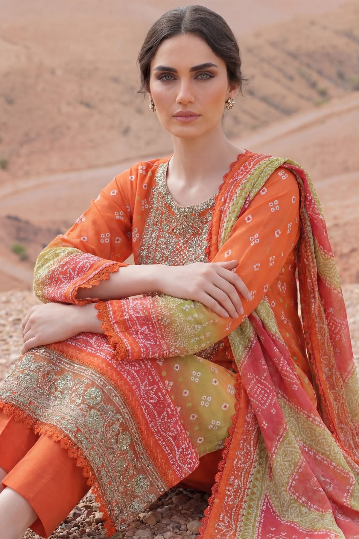 5978-IZZY EMBROIDERED LAWN UNSTITCHED