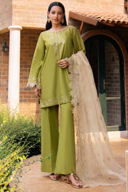 5992-CLEMENTINA EMBROIDERED LAWN STITCHED