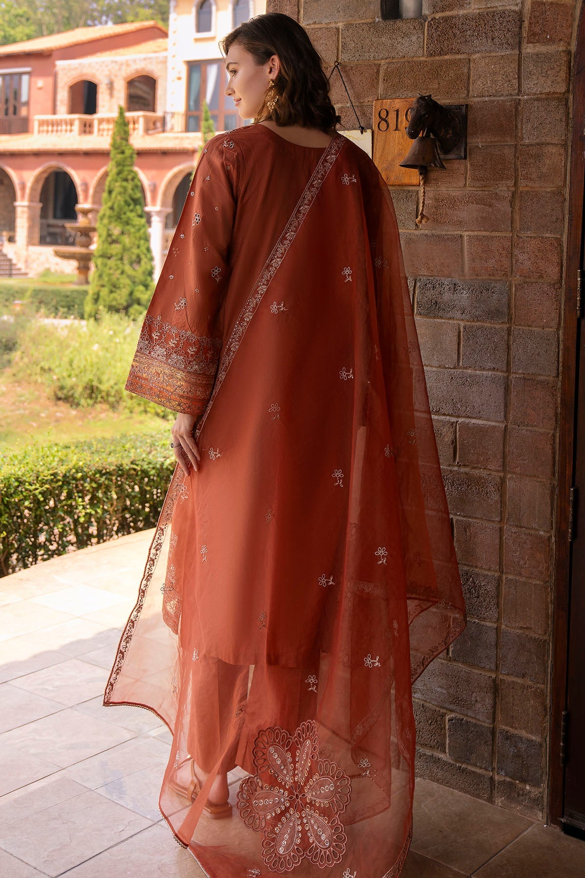5994-LIMA EMBROIDERED LAWN STITCHED