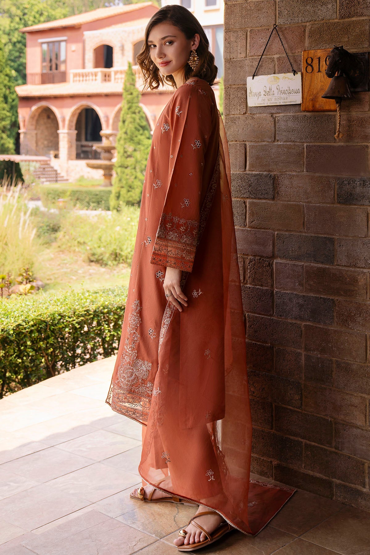 5994-LIMA EMBROIDERED LAWN STITCHED