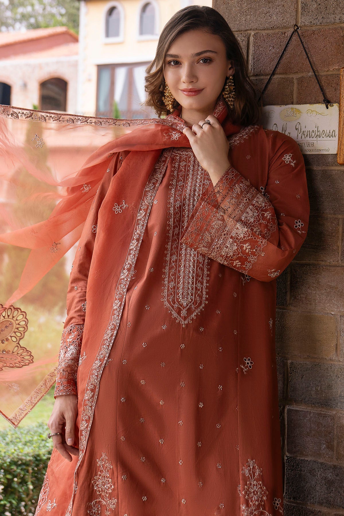 5994-LIMA EMBROIDERED LAWN STITCHED