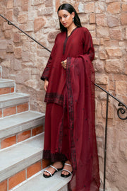 6000-AVOCADO EMBROIDERED LAWN STITCHED