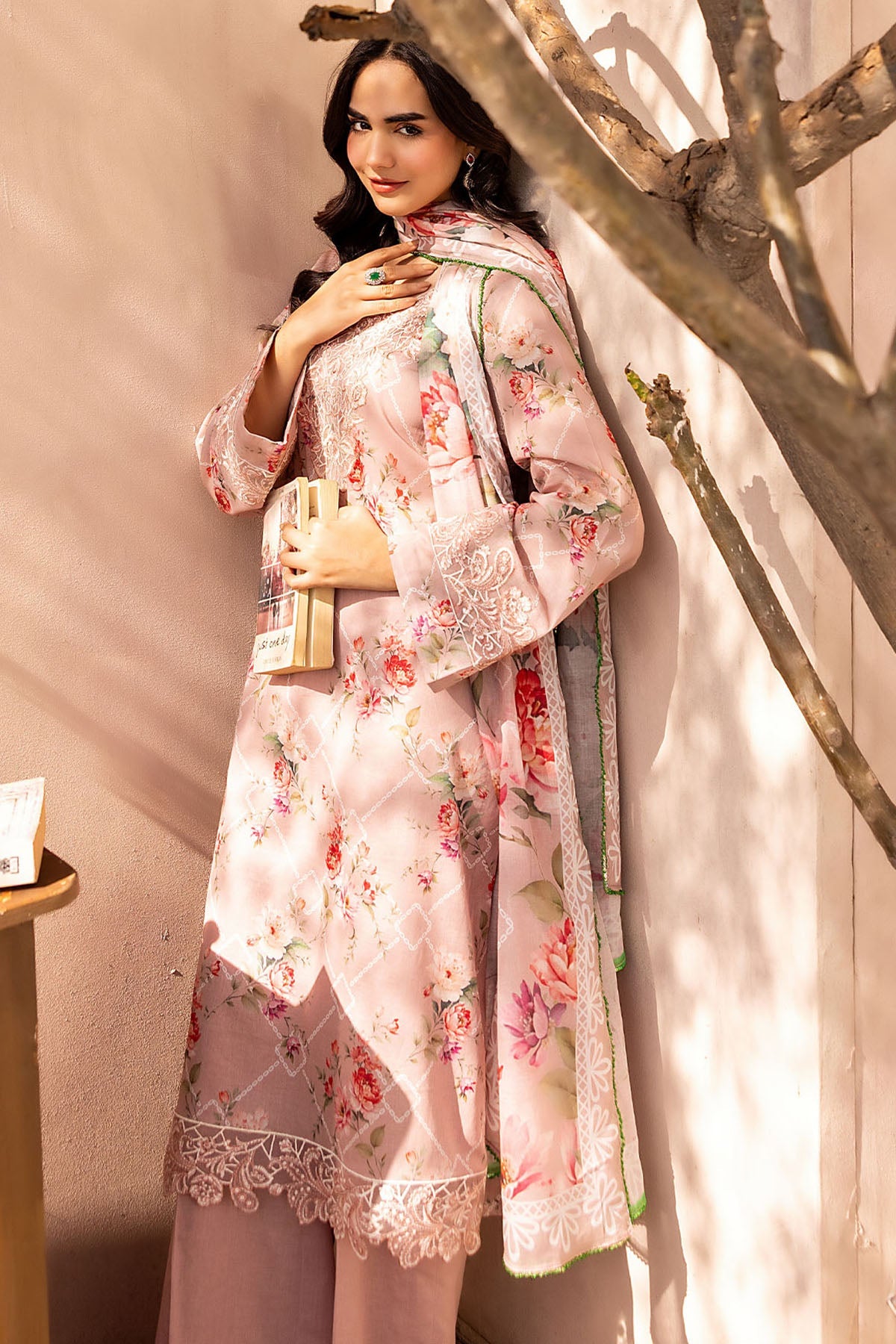 6018-MOONVEIL EMBROIDERED LAWN STITCHED