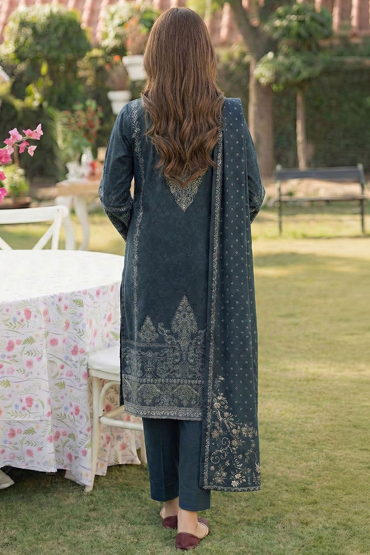 6030-AMBER DIGITAL PRINTED LAWN UNSTITCHED