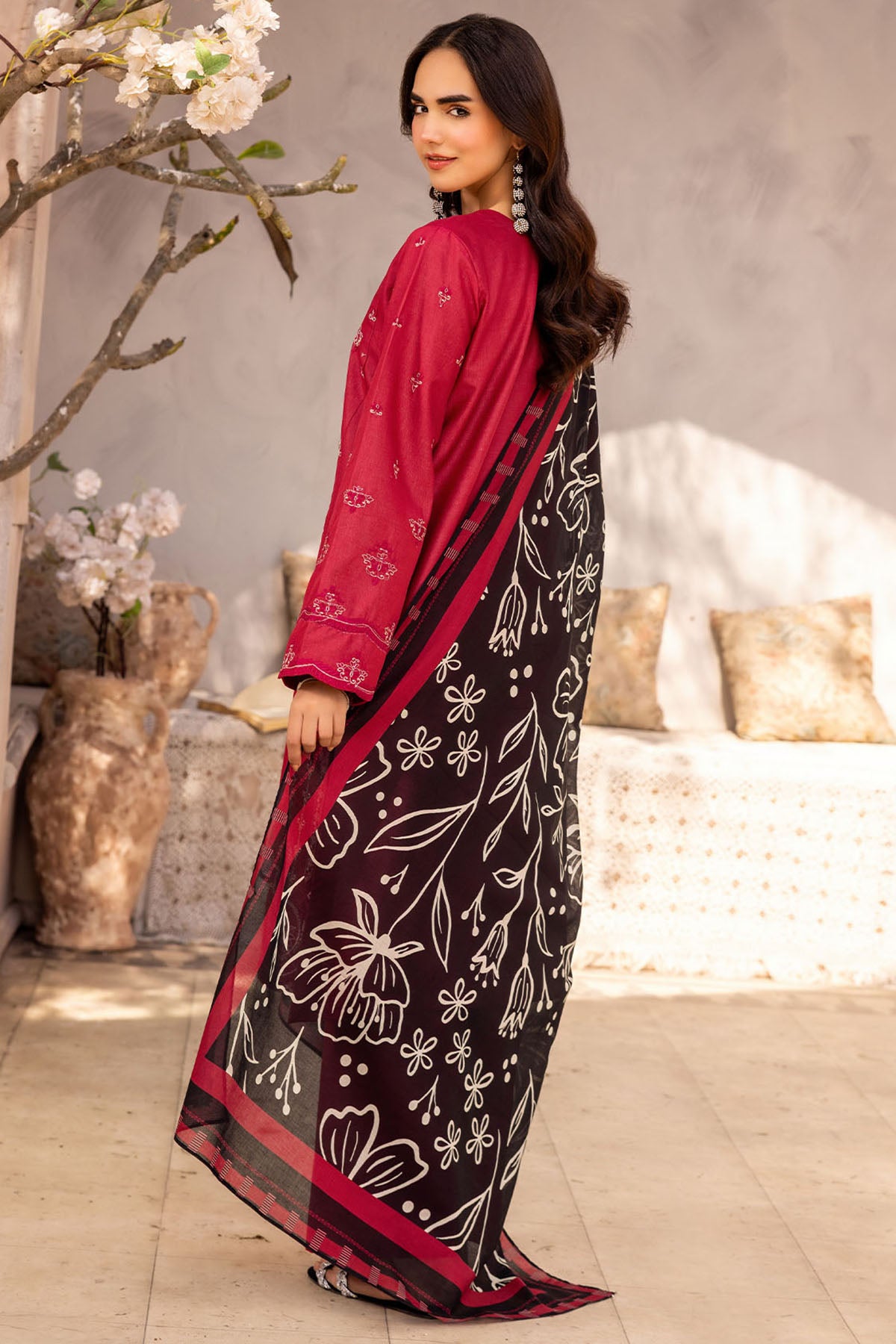6032-YASHFA EMBROIDERED LAWN UNSTITCHED