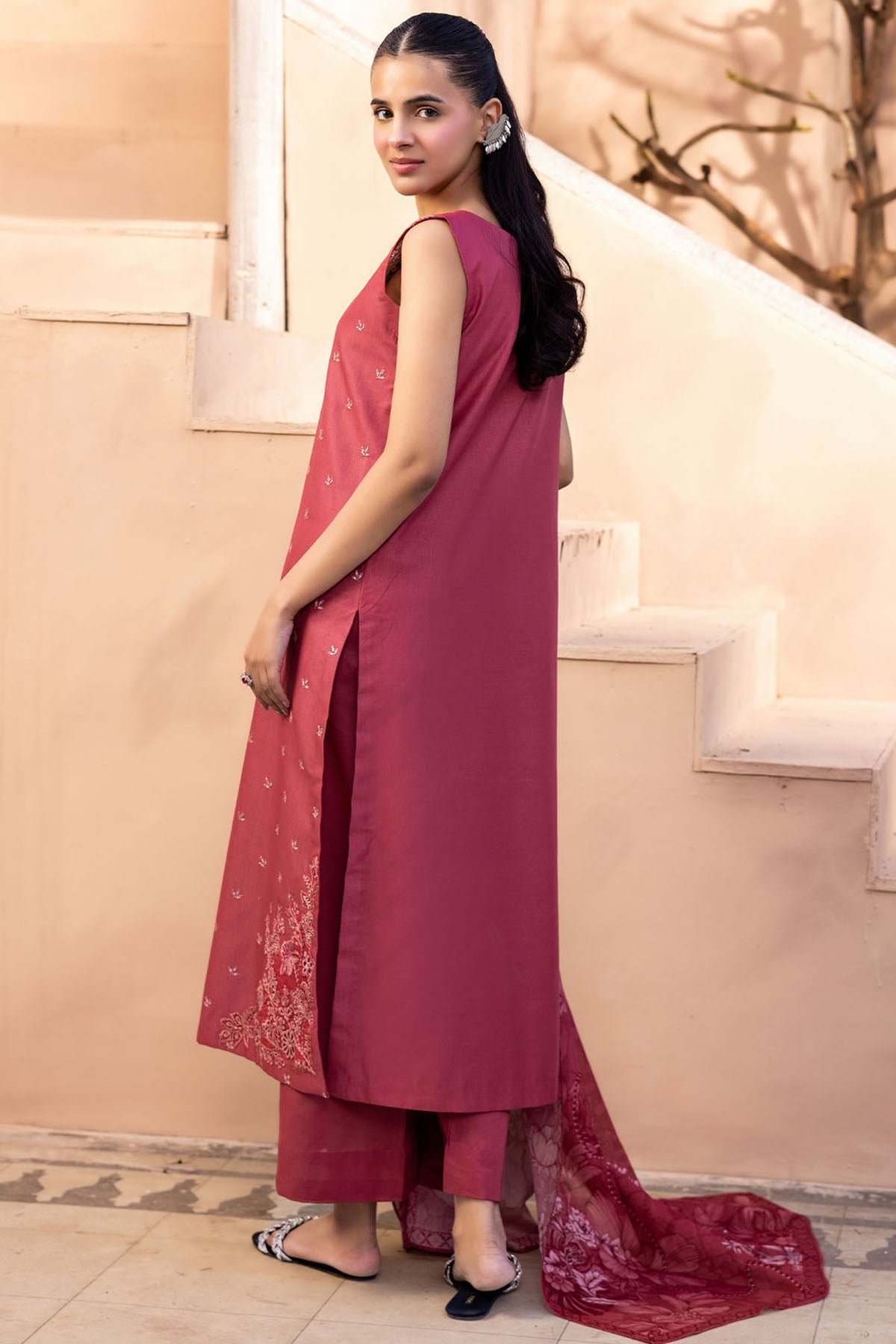 6033-HURAIN EMBROIDERED LAWN UNSTITCHED