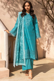 6035-IZYAN EMBROIDERED LAWN STITCHED