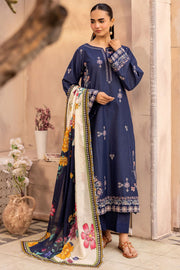 6037-ZOOHI EMBROIDERED LAWN STITCHED