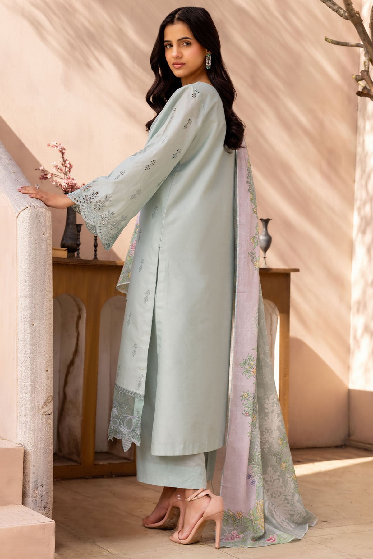 6039-HANA EMBROIDERED LAWN UNSTITCHED