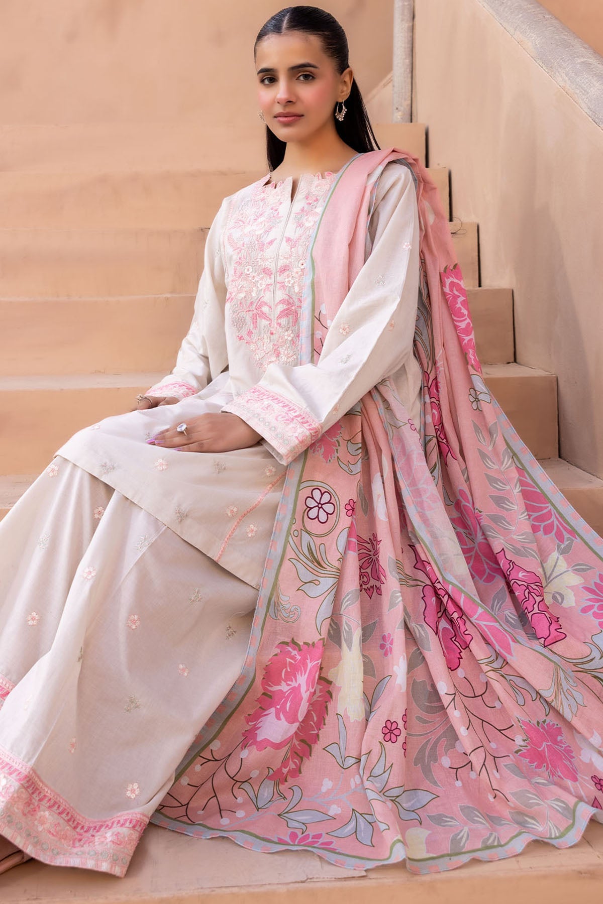 6040-ERVA EMBROIDERED LAWN UNSTITCHED