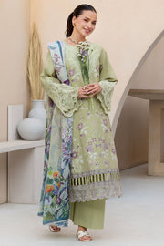 6064-ALEXANDRIN EMBROIDERED LAWN STITCHED