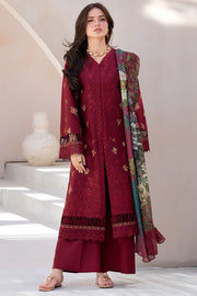 6066-CANDENCE EMBROIDERED LAWN STITCHED