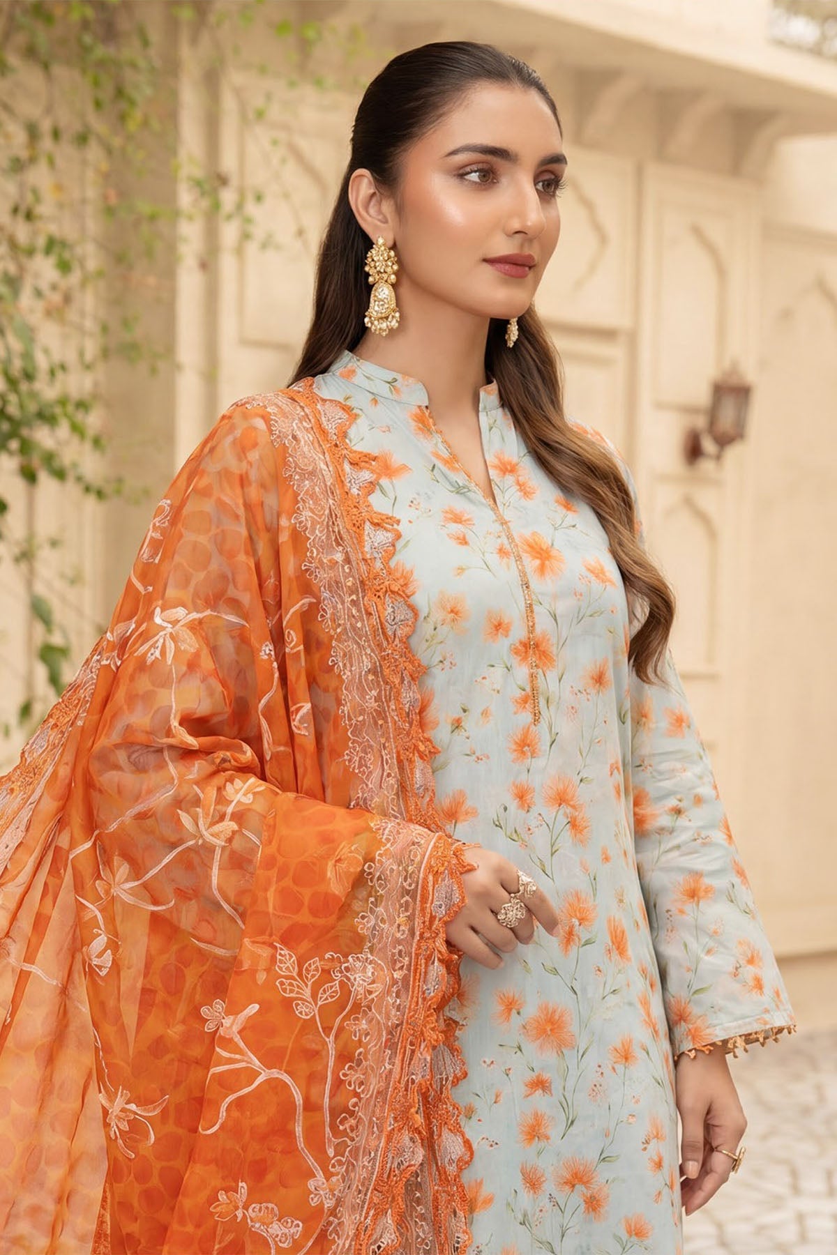 6085-ARI EMBROIDERED LAWN UNSTITCHED