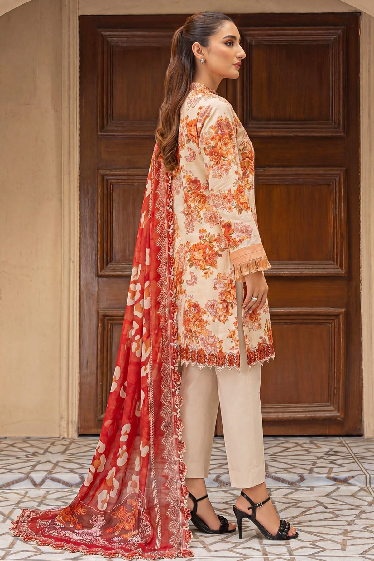 6086-TIVA EMBROIDERED LAWN UNSTITCHED