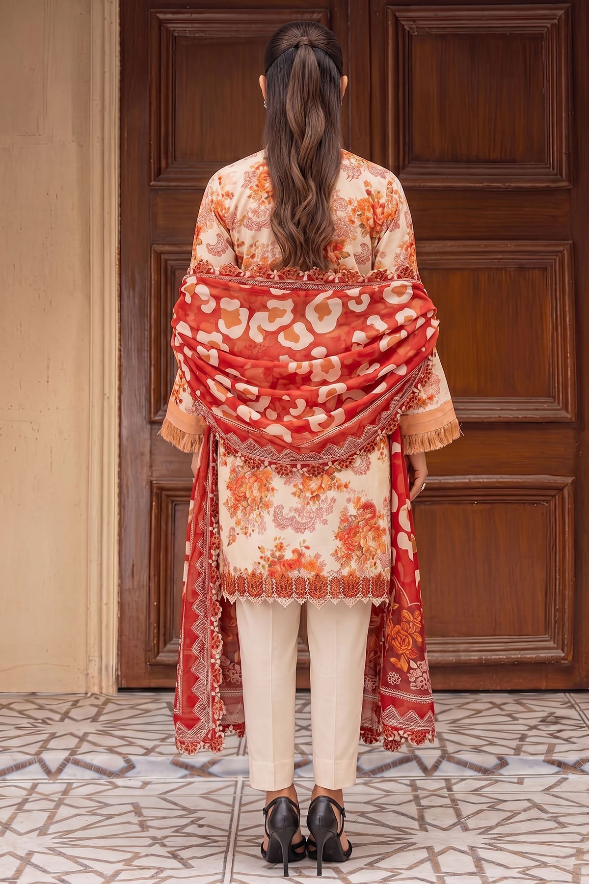 6086-TIVA EMBROIDERED LAWN UNSTITCHED