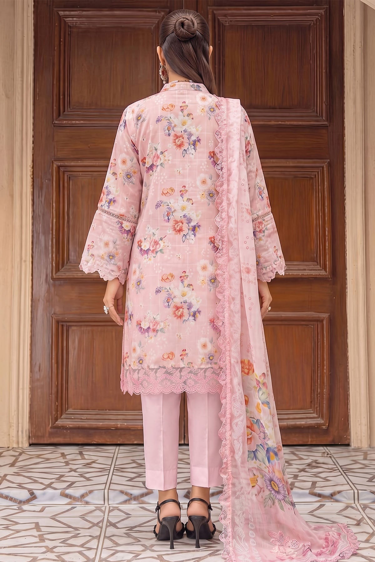 6087-SELA EMBROIDERED LAWN UNSTITCHED