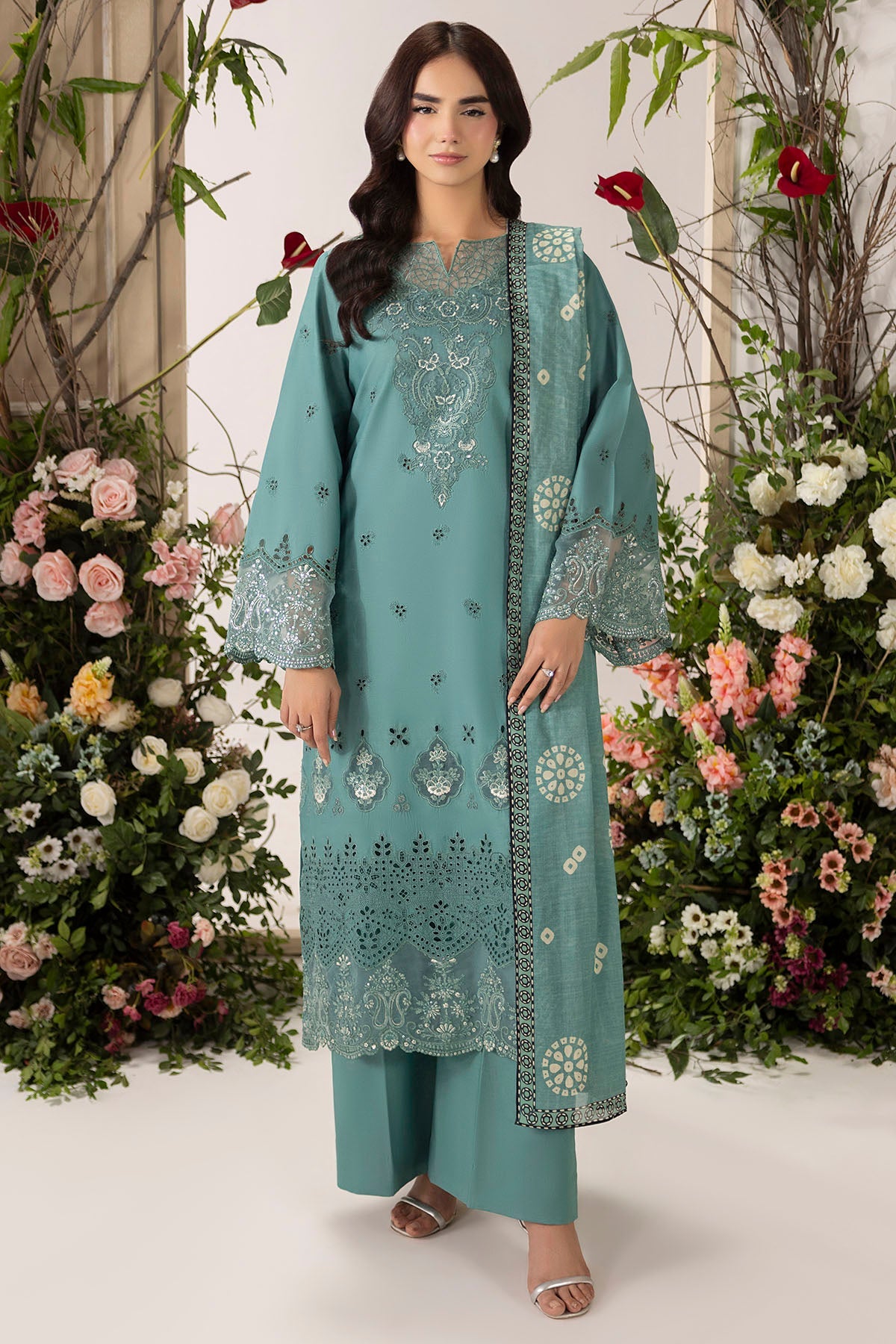 6104-CILIEGIA EMBROIDERED LAWN UNSTITCHED