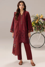 6105-ALBICOCCA EMBROIDERED LAWN STITCHED