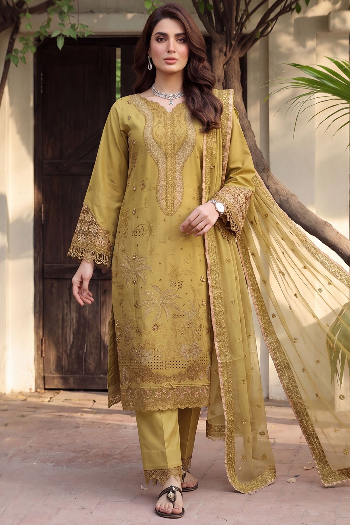 6112-ABRUZZO EMBROIDERED LAWN UNSTITCHED
