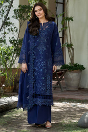 6115-CAMPANIA EMBROIDERED LAWN STITCHED