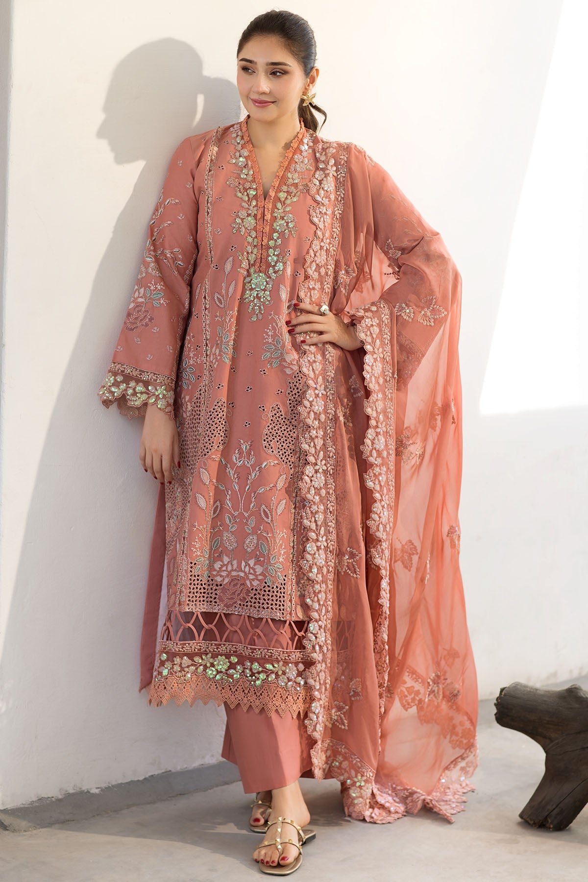 6119-SICILY EMBROIDERED LAWN UNSTITCHED