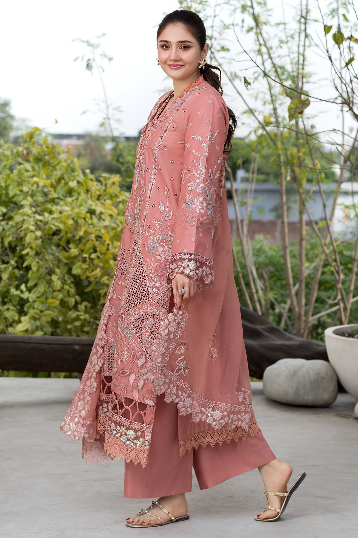 6119-SICILY EMBROIDERED LAWN UNSTITCHED