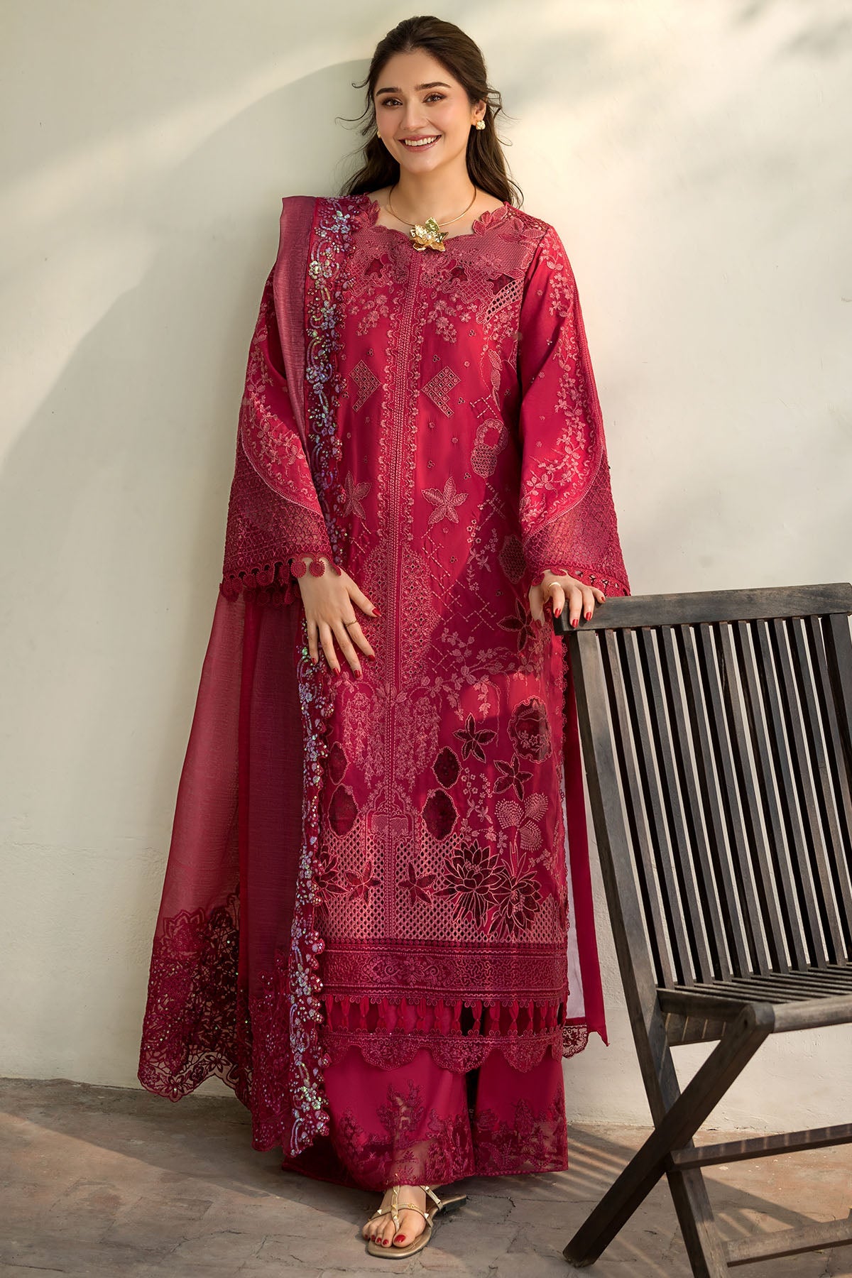 6121-UMBRIA EMBROIDERED LAWN UNSTITCHED