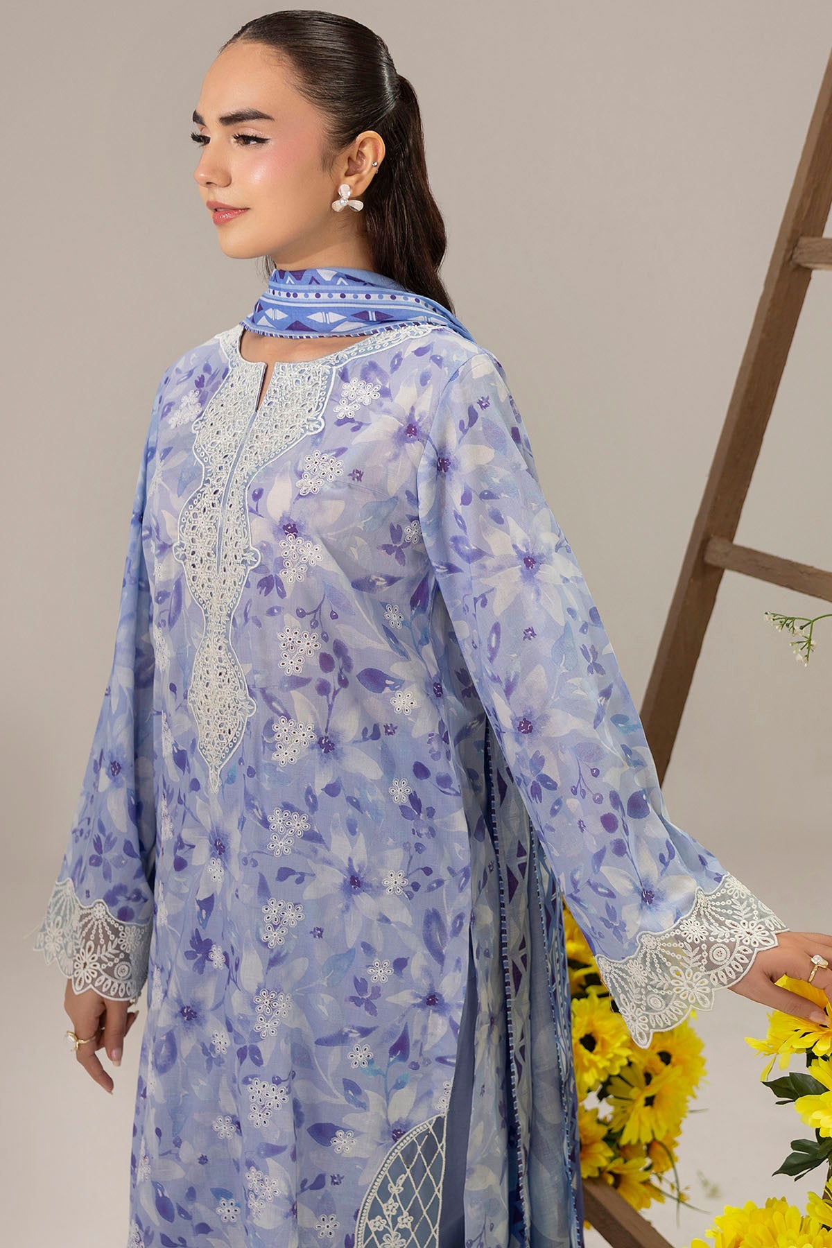 6132-EMILIA EMBROIDERED LAWN UNSTITCHED