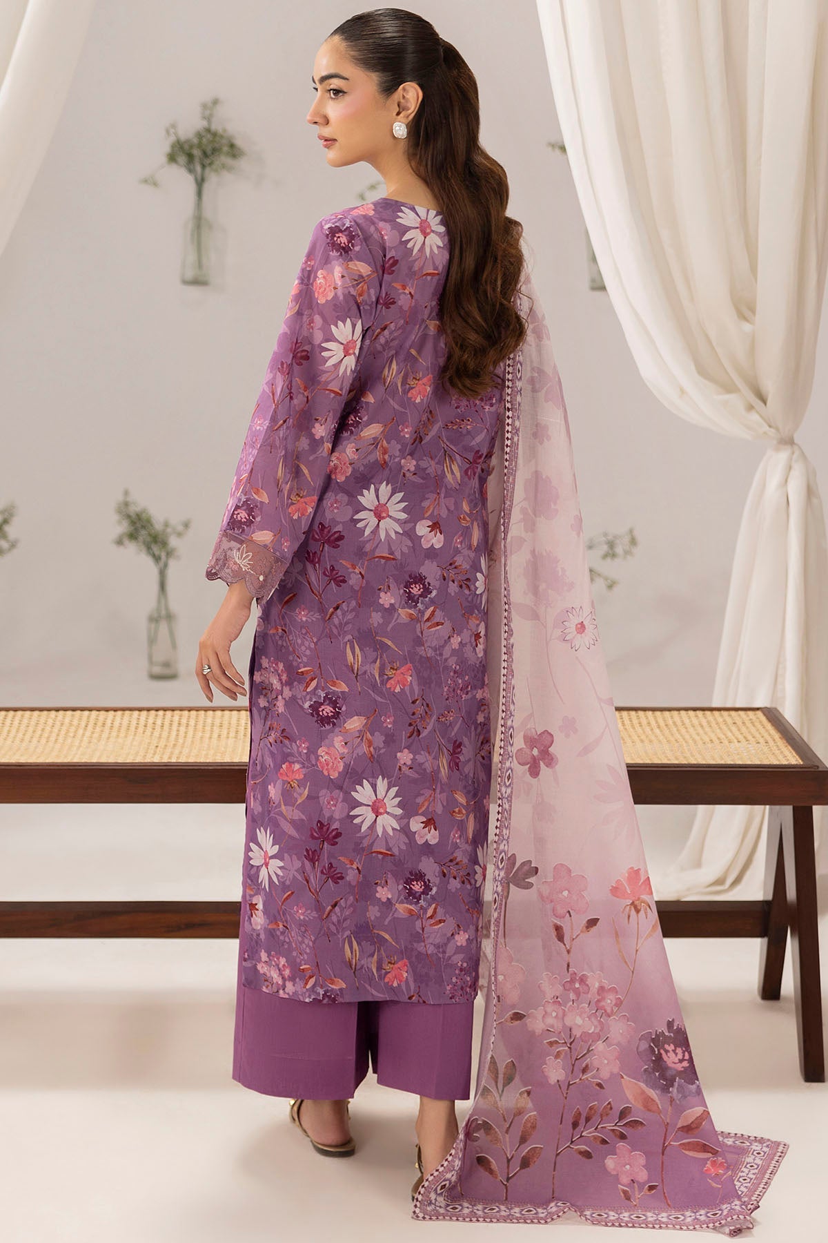 6133-JASMINE EMBROIDERED LAWN UNSTITCHED