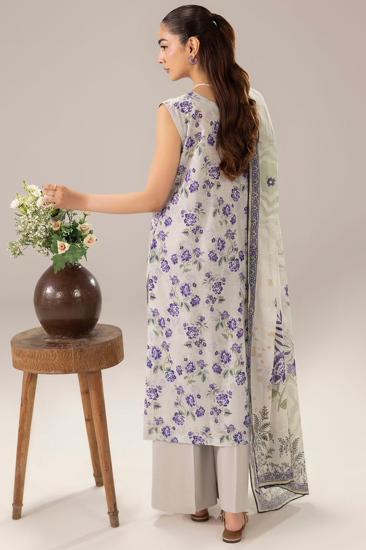 6135-HAZEL EMBROIDERED LAWN UNSTITCHED