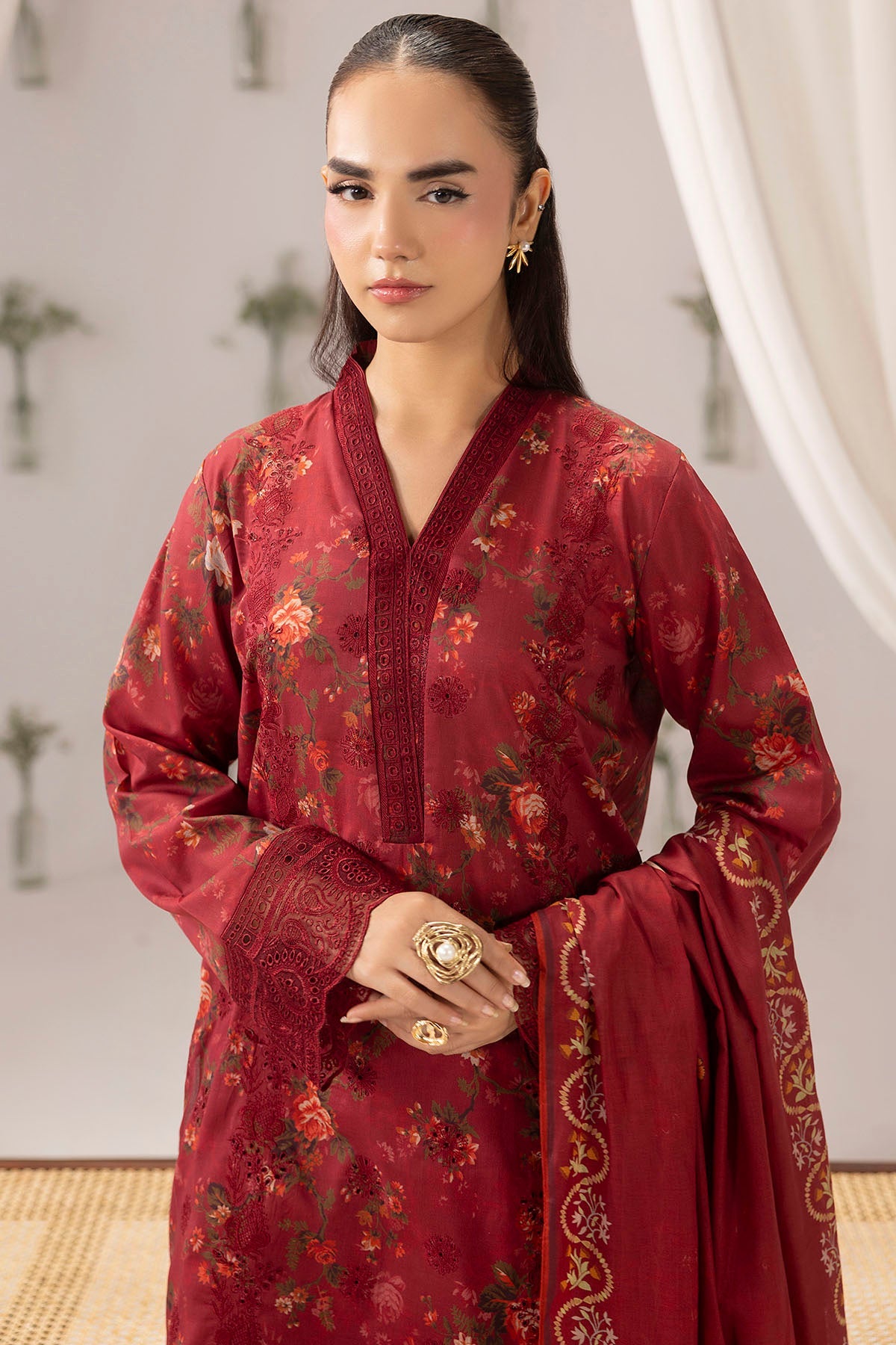 6139-WILLOW EMBROIDERED LAWN UNSTITCHED