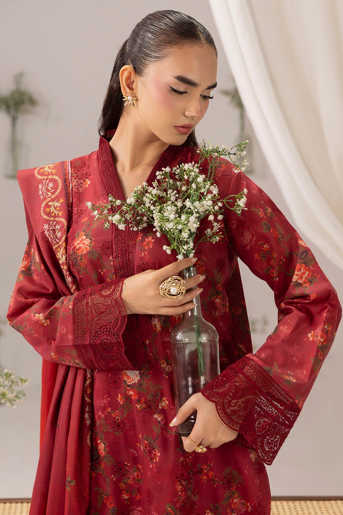 6139-WILLOW EMBROIDERED LAWN UNSTITCHED