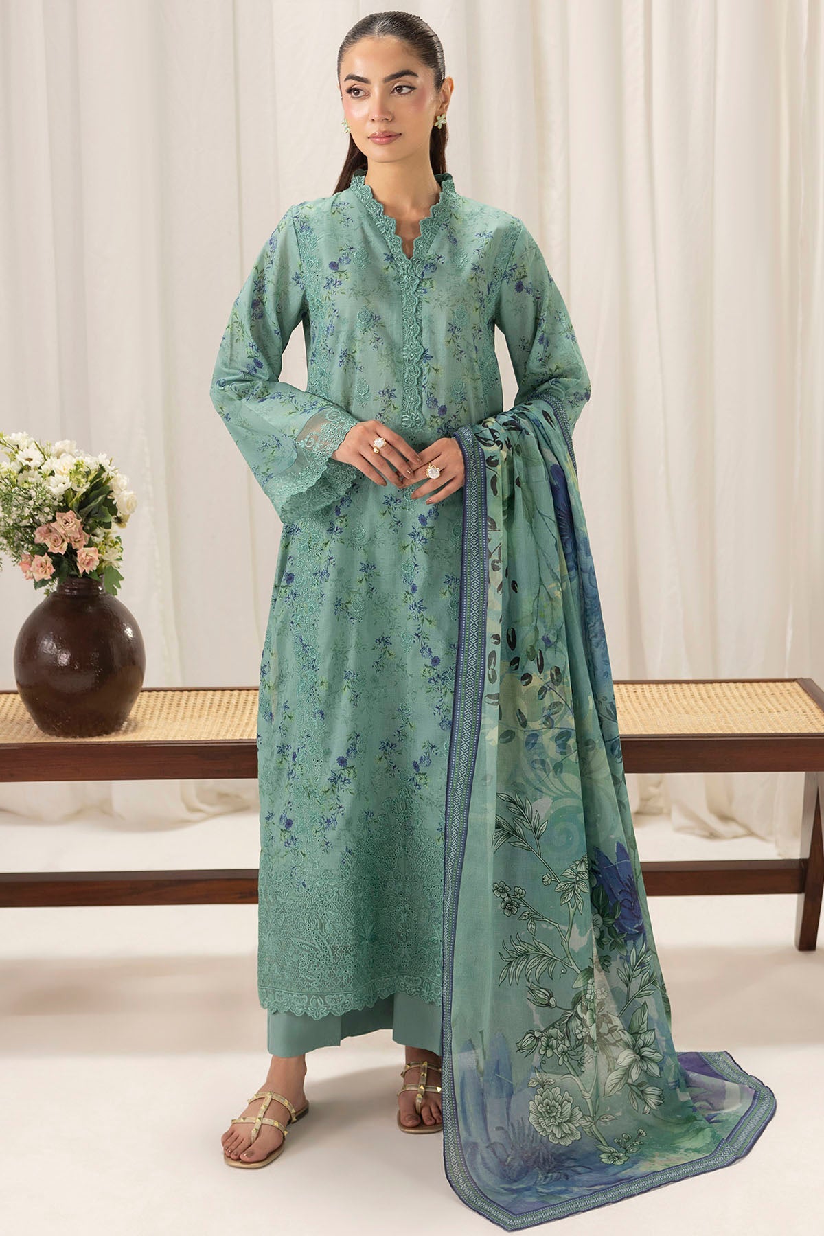 6140-EMILY EMBROIDERED LAWN UNSTITCHED