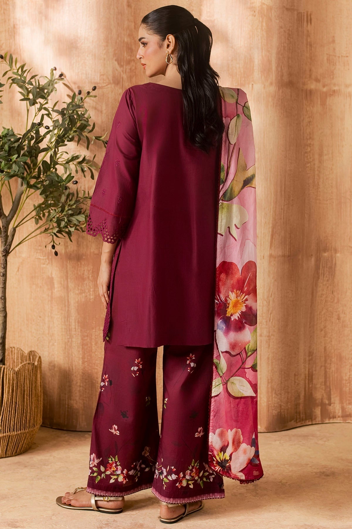 6143-PETALO EMBROIDERED LAWN UNSTITCHED