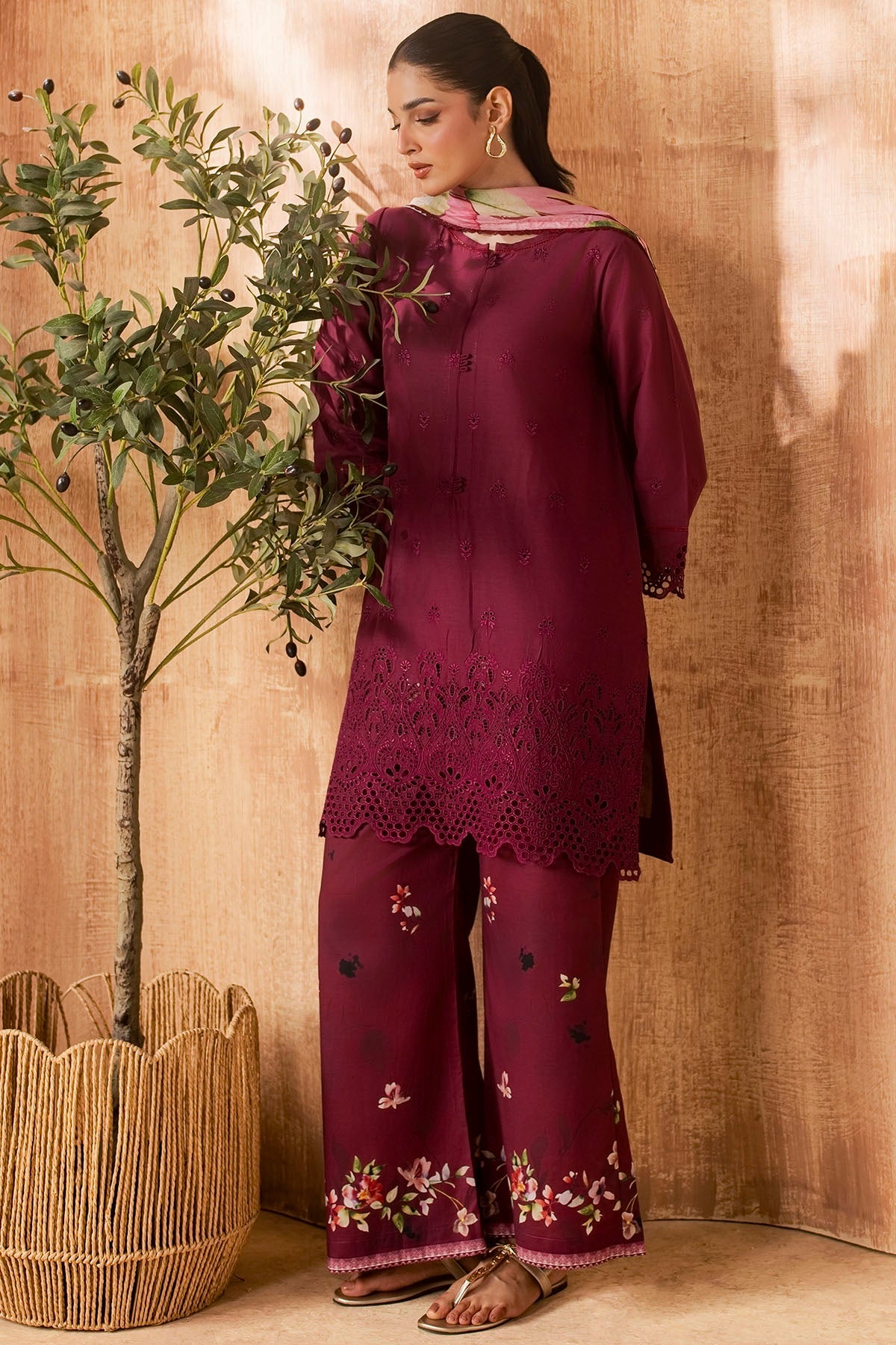 6143-PETALO EMBROIDERED LAWN UNSTITCHED