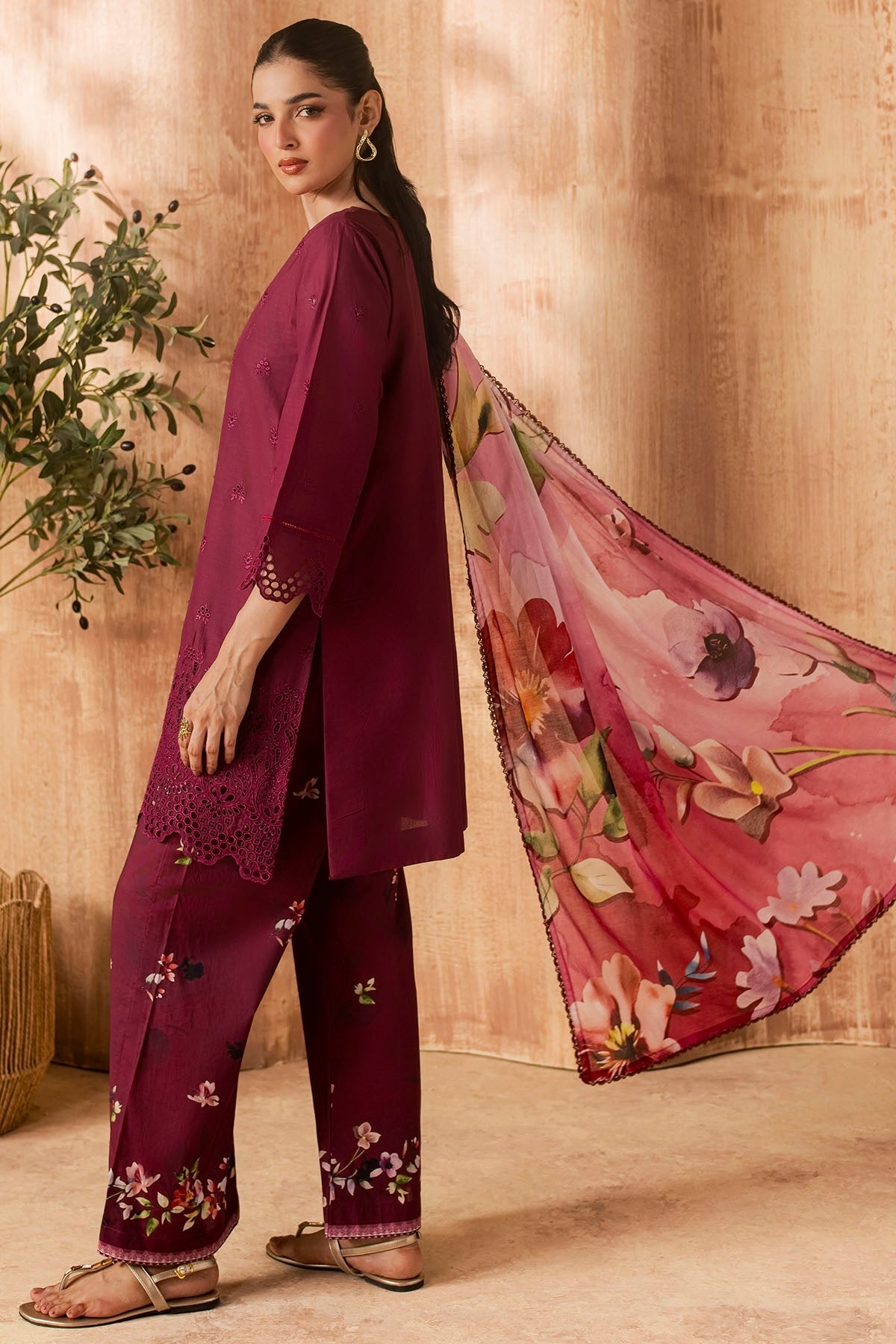 6143-PETALO EMBROIDERED LAWN UNSTITCHED